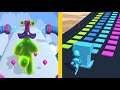 Blob Runner 3D Vs Stack Colors: All Levels Gameplay - New Update Android, iOS #5
