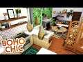 BOHO CHIC APARTMENT // Sims 4 Speed Build