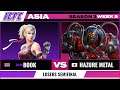 Book (Lidia) vs Hazure Metal (Gigas) Losers Semifinal ICFC TEKKEN ASIA: Season 3 Week 5