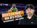DRAFTKINGS NBA DFS PICKS FOR 1-22-20 I THE DAILY FANTASY 6 PACK
