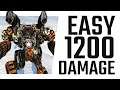 Easy 1200 Damage Blood Asp Build - Mechwarrior Online The Daily Dose #991
