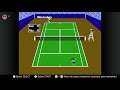 Tennis (1983) (English) de NES (jugando en Nintendo Switch Online). Gameplay