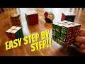 How To Solve 3X3 Rubik's Cube! EASY STEP BY STEP!