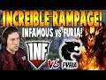 INFAMOUS vs FURIA [BO3] - Increíble Rampage "Timado Imparable" - RAMPAGE SERIES #6 DOTA 2