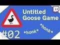 Let's Stream 🦢 Untitled Goose Game - #02 - Großzügiger Nachbar, the Game [German/Goose/Blind]