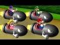 Mario Party 9 MiniGames - Mario Vs Luigi Vs Peach Vs Waluigi (Master CPU)