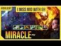 Miracle - Shadow Fiend | I miss MID | HIGHLIGHT Dota 2 Pro MMR Gameplay