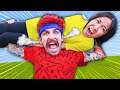 MONSTER DANIEL! Extreme Hide and Seek Challenge vs Trampoline Park Carnival Last To Get Caught Wins!