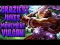 MOVEMENT SPEED VULCAN! THE MOST CLUTCH JUKES/PLAYS EVER! - Masters Ranked Duel - SMITE