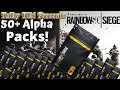 Opening 50 Alpha Packs Video | Tom Clancy's Rainbow Six Siege