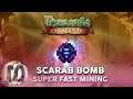 SCARAB BOMB - SUPER FAST MINING - TERRARIA 1.4 Journey's End - How to get Scarab Bombs Guide
