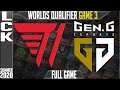 T1 vs Gen.G Game 3 - LCK Worlds Qualifier Final Summer 2020 - T1 vs GEN G3