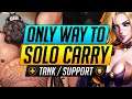 The GUARANTEED WAY to RANK UP as ANY Tank/Support Hero - Pro Tips and Tricks - Overwatch Guide