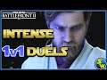 The Most INTENSE Duels I've Ever Had! | Star Wars Battlefront 2 1v1 Lightsaber Duels