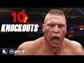 UFC 4 Top 10 BROCK LESNAR knockout finishes