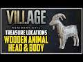 Wooden Animal Head & Body Resident Evil 8 Village