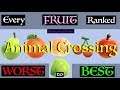 All Fruits in Animal Crossing: New Horizons Ranked Worst to Best