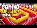 Built a Race Car Bowling Alley with Nothing but DOMINOES - Domino Simulator 2020 Gameplay