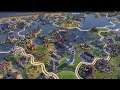 Civ 6 AI Only Timelapse: Unusual History of Krakow