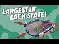Critiquing every state's LARGEST STADIUM - Secrets and Hidden Gems