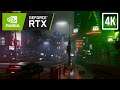 CYBERPUNK 2077 - FREE ROAM Walking In The Rain - PC 4K RTX, MAX Settings