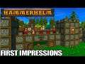 FIRST IMPRESSIONS, Dwarf Colony Adventure Builder | HammerHelm | Let’s Play Gameplay | E01
