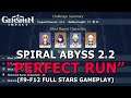 FULL STARS SPIRAL ABYSS CHALLENGE WITHOUT ANY RETRY! - GENSHIN IMPACT #203