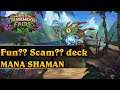 Fun?? Scam?? deck - MANA SHAMAN - Hearthstone Decks (Madness at the Darkmoon Faire)