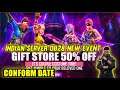 gift store 50 off date|free fire gift store 50% off kab aayega|gift store 50 discount date free fire