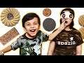 GUESS THE BISCUIT CHALLENGE | Funny Blindfold Eating Challenge | Aayu and Pihu Show
