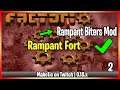 ⚙️Factorio➡️Fort Life✅ Hour 2➡️Rampant mod ⚙️🔧🏭 Gameplay Ep 2