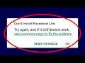 How To Fix Can't Install Facebook Lite Error On Google Play Store Android & Ios