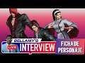 KOF XV Entrevistas de Bellamy y ficha de personaje: TEAM SACRED TREASURES