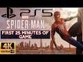 Marvel Spider-man Remastered (2020) PS5 4k W/ Ray Tracing On First 25 mins of game Fidelity Mode On