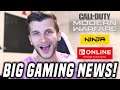 Modern Warfare Could SAVE/RUIN COD, Ninja Gets MILLIONS, Nintendo Gives Free Games for Switch Online