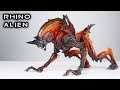 NECA RHINO ALIEN Xenomorph Aliens Ultimate Action Figure Review