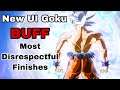 NEW Ultra Instinct Goku Most Disrespectful Finishes In Dragon Ball Xenoverse 2 Ultra Pack 1 DLC 9