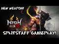 Nioh 2 - SPLITSTAFF Gameplay! New Magic Weapon!