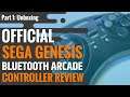 Official Sega Genesis Bluetooth 8-Button Arcade Pad Review Part 1: Unboxing