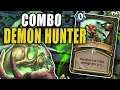 OTK Demon Hunter is DESTROYING at High Legend | Standard | Hearthstone | Combo Demon Hunter Guide