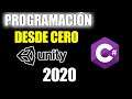 CURSO PROGRAMACION C# UNITY 2020 TUTORIAL desde CERO. HOLA MUNDO #1