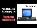 Programmation en BASIC sur Amstrad CPC #1 - Émulateur et disquette vierge