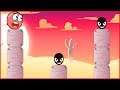 Черный злодей в Red Ball 4. Новая игра про Красный шарик.развивающая для детей