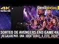 ¿Regalaremos una Xbox Series X? Sorteo de Avengers End Game 4K Ahora!!!!