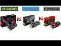 RX 570 vs GTX 1060 vs GTX 1050 Ti - i5 8400 - Gaming Comparison