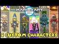 Shy Guy, Kamek, Hammer Bro., Pianta & More! - Mario Kart Wii Custom Characters