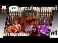 Smash Drums! Demo / Oculus Quest / First Impression / Let´s Play #1 / Deutsch / Spiele