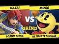 Smash Ultimate Tournament - Dazai (Roy) Vs. Mogg (Pac-Man) The Grind 93 SSBU Losers Semis