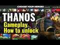 THANOS Gameplay + How to unlock fast! Marvel ultimate Alliance 3