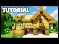 The Best Minecraft Starter House For a Beginner! - Easy Tutorial